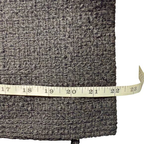 Vince Black Tweed Boucle Wool Blend Blazer Jacket Sz 6 Luxury Career Preppy - Picture 10 of 10
